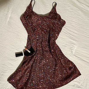 Sequin Mini Dress